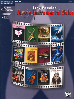 Easy Popular Movie Instrumental Solos Valthorn