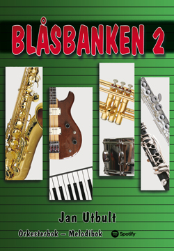 Blåsbanken 2 Stämma 3 i Bb, Tenorsax/Baryton G-klav