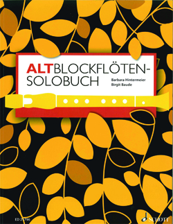 Altblockflöten Solobuch