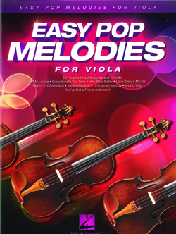 Easy Pop Melodies For Viola