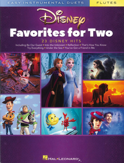 Disney Favorites For Two Flutes