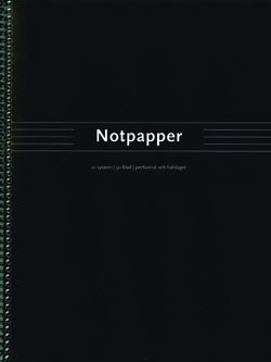 Notpapper 12 System Spiralbundet