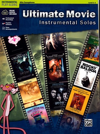 Omslag till Ultimate Movie Instrumental Solos Altosax