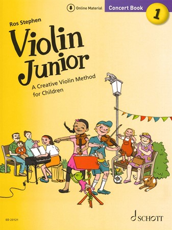 omslag till Violin Junior: Concert Book 1