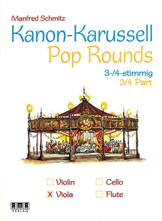 Omslag till Kanon-Karussell Pop Rounds Viola